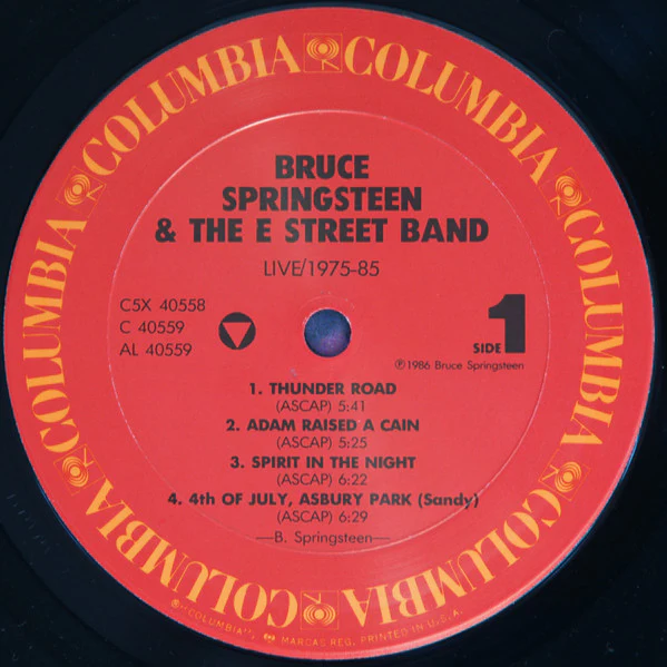 Bruce Springsteen & The E-Street Band - Live / 1975-85 (5xLP, Pit + Box, Album) (Very Good Plus (VG+)) - Image 3