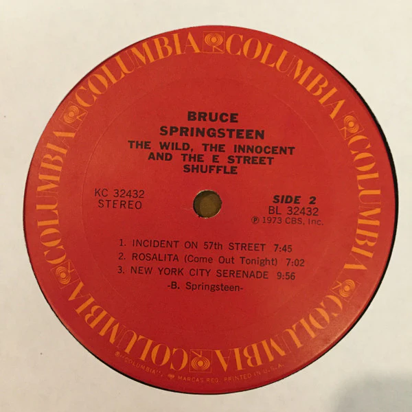 Bruce Springsteen - The Wild, The Innocent & The E Street Shuffle (LP, Album) (Very Good (VG)) - Image 4