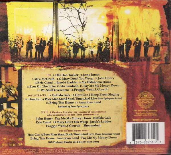 Bruce Springsteen - We Shall Overcome - The Seeger Sessions - American Land Edition (CD, Album + DVD-V, Multichannel, NTSC + Car) (Near Mint (NM or M-)) - Image 3