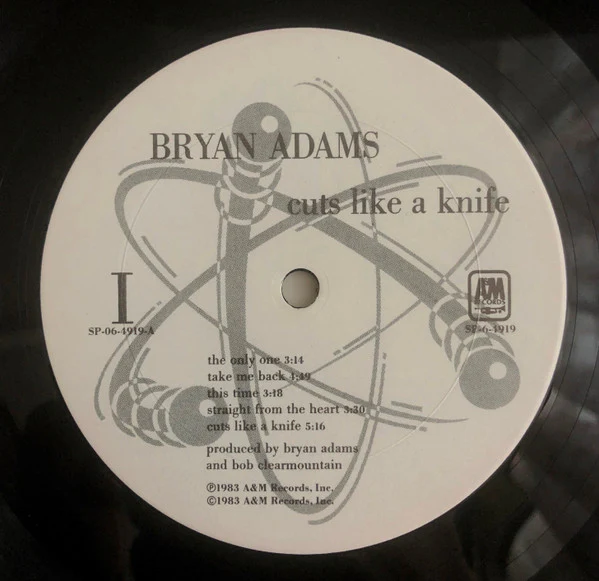 Bryan Adams - Cuts Like A Knife (LP, Album, Club, CRC) (Very Good Plus (VG+)) - Image 3