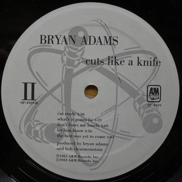 Bryan Adams - Cuts Like A Knife (LP, Album, Tra) (Near Mint (NM or M-)) - Image 3