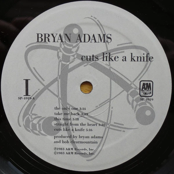 Bryan Adams - Cuts Like A Knife (LP, Album, Tra) (Near Mint (NM or M-)) - Image 4