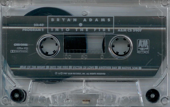 Bryan Adams - Into The Fire (Cass, Album, CrO) (Near Mint (NM or M-)) - Image 5