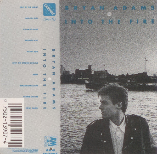 Bryan Adams - Into The Fire (Cass, Album, CrO) (Very Good Plus (VG+)) - Image 2