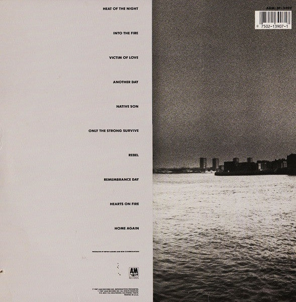 Bryan Adams - Into The Fire (LP, Album, EMW) (Near Mint (NM or M-)) - Image 2