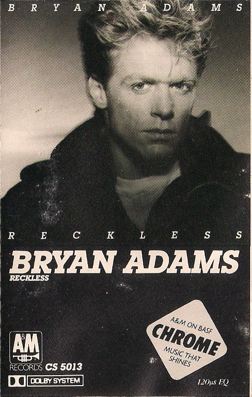 Bryan Adams - Reckless (Cass, Album, Whi) (Near Mint (NM or M-))