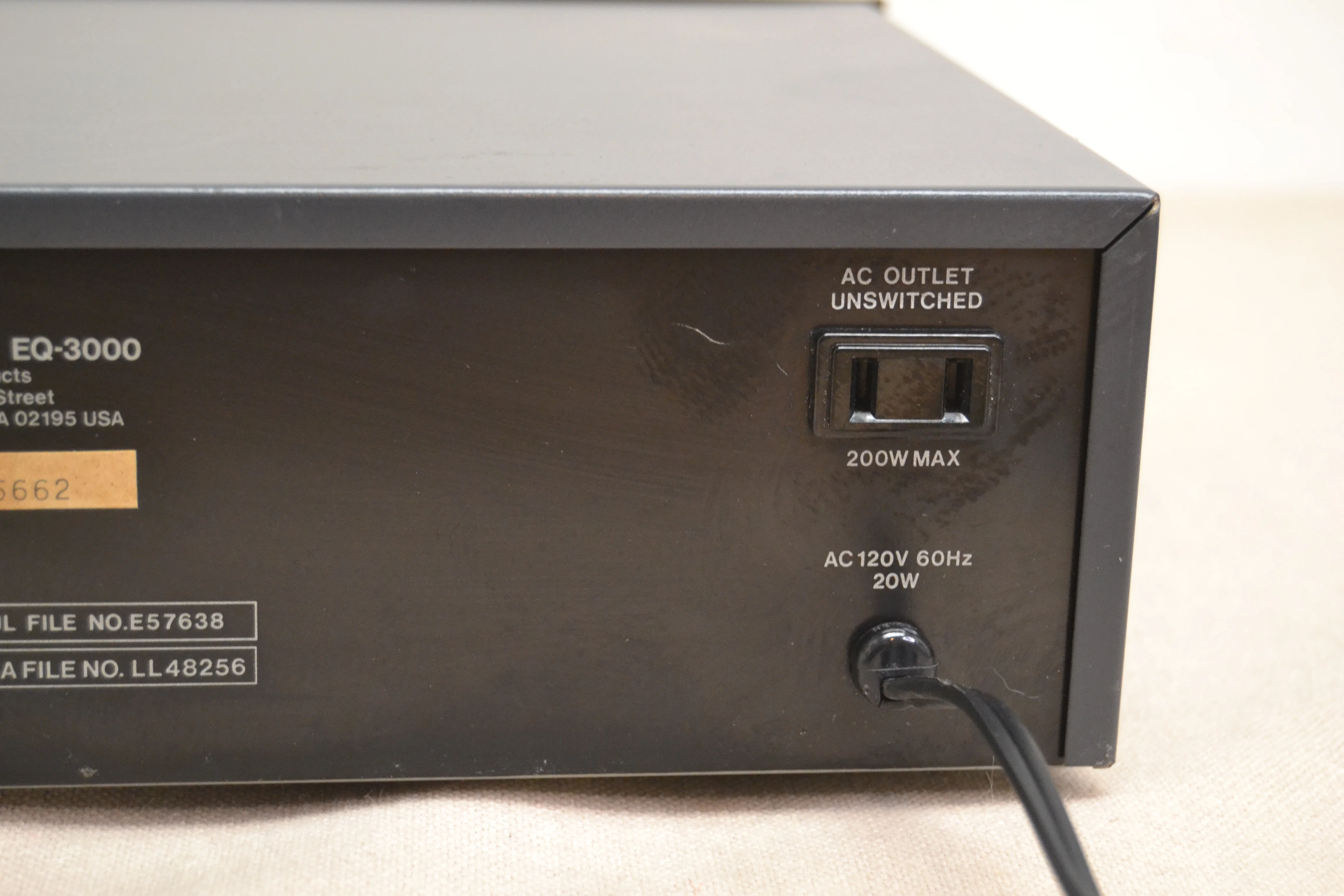 BSR EQ-3000 Graphic Equalizer with real time Spectrum Analyzer - Image 13