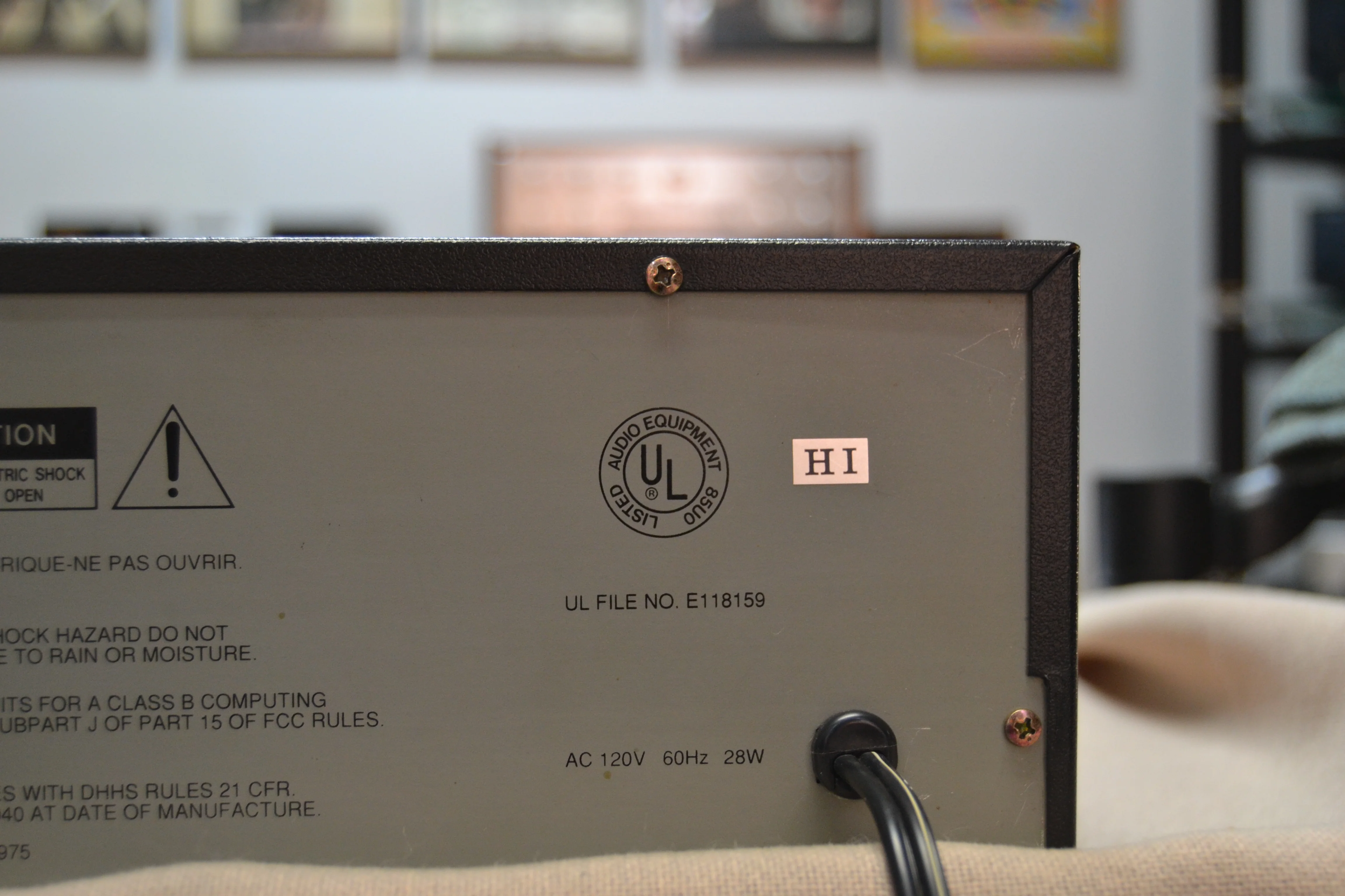 BSR MCD8000 CD Changer 6 Disc Cartridge * Remote Control - Image 11