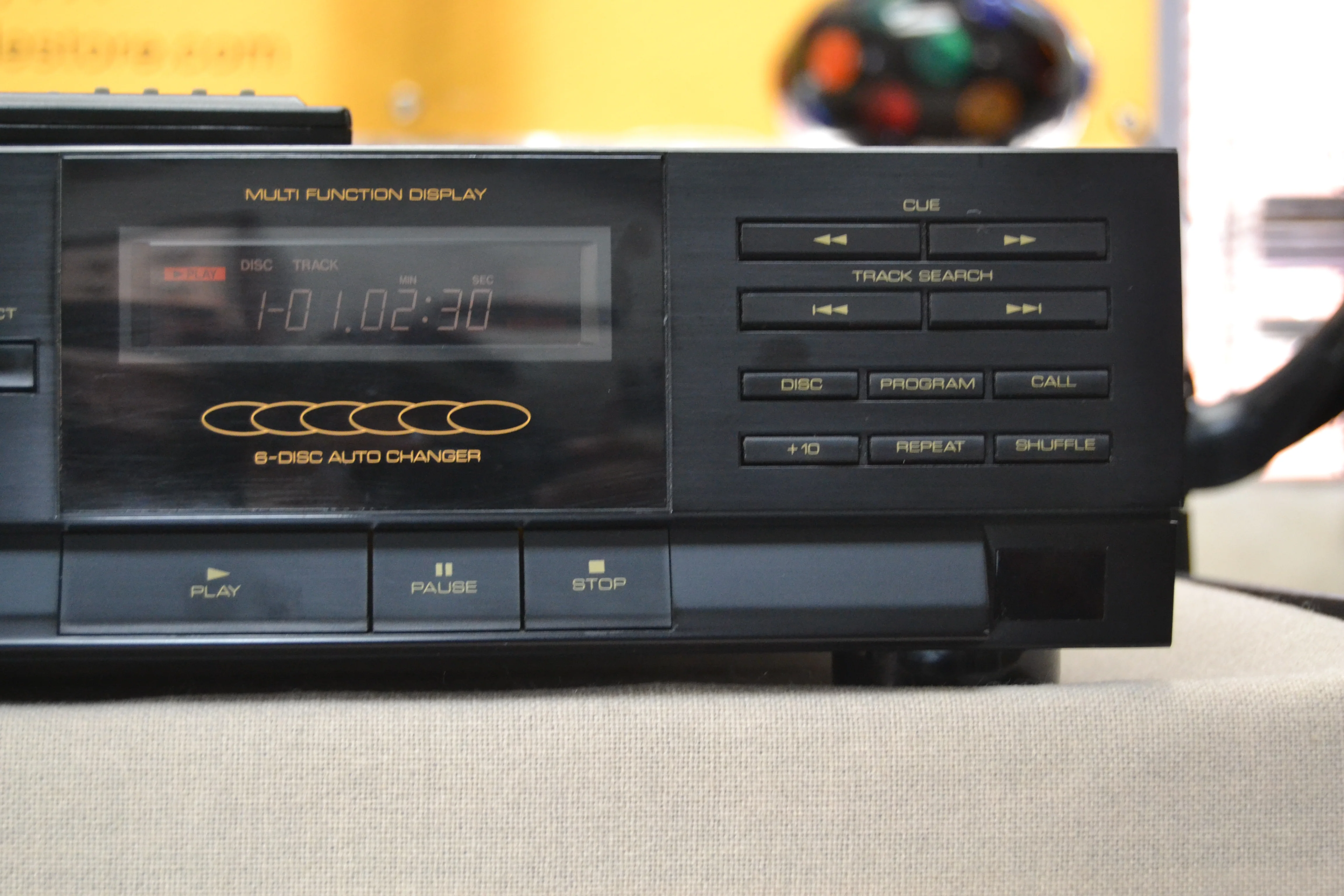 BSR MCD8000 CD Changer 6 Disc Cartridge * Remote Control - Image 4
