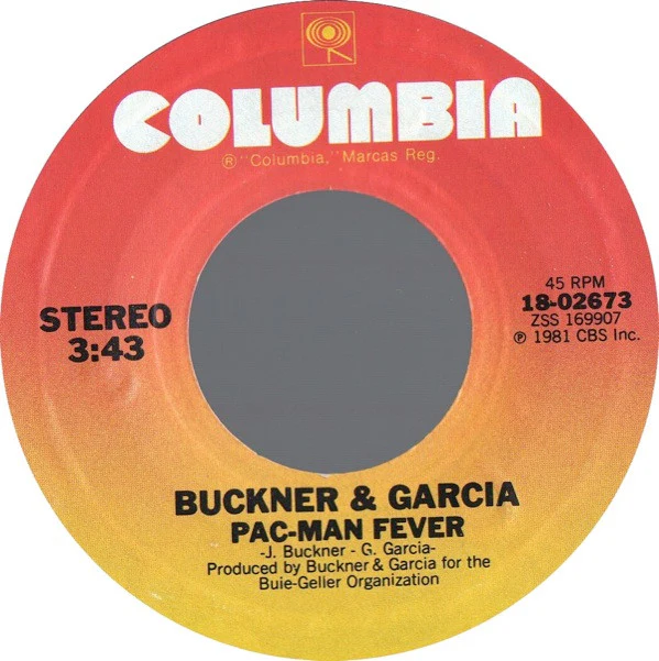 Buckner & Garcia - Pac-Man Fever (7", Single, Styrene, Pit) (Very Good Plus (VG+))