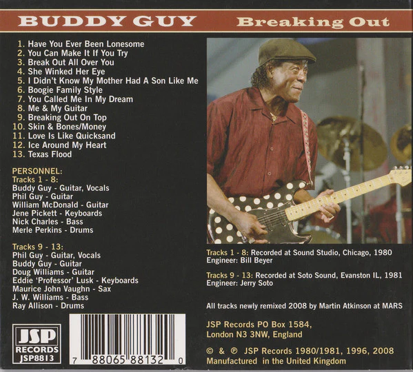 Buddy Guy - Breaking Out (CD, Album, Dig) (Mint (M)) - Image 3