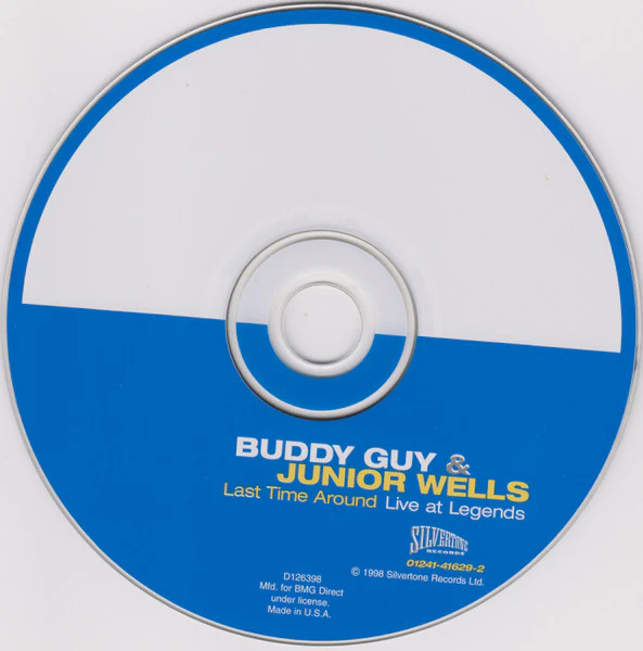 Buddy Guy & Junior Wells - Last Time Around - Live At Legends (CD, Album, Club) (Near Mint (NM or M-)) - Image 3