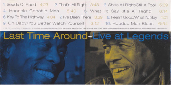 Buddy Guy & Junior Wells - Last Time Around - Live At Legends (CD, Album, Club) (Near Mint (NM or M-)) - Image 5