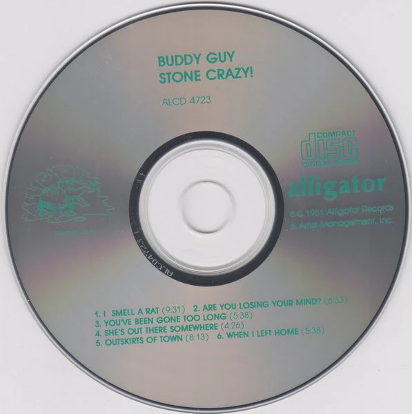 Buddy Guy - Stone Crazy! (CD, Album) (Very Good Plus (VG+)) - Image 3
