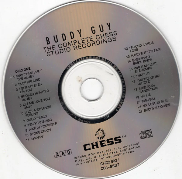 Buddy Guy - The Complete Chess Studio Recordings (2xCD, Comp, Club, RE, CRC) (Near Mint (NM or M-)) - Image 2