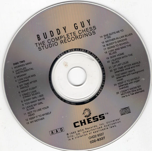 Buddy Guy - The Complete Chess Studio Recordings (2xCD, Comp, Club, RE, CRC) (Near Mint (NM or M-)) - Image 4
