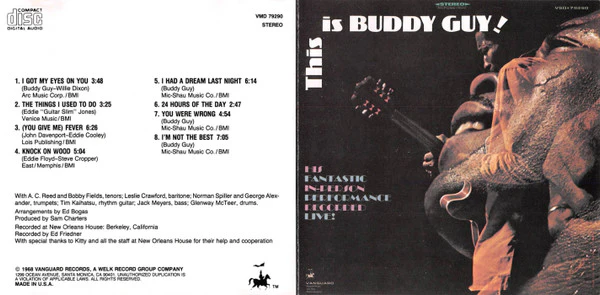 Buddy Guy - This Is Buddy Guy! (CD, Album, RE) (Near Mint (NM or M-)) - Image 5