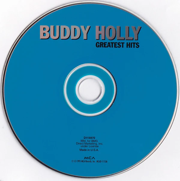 Buddy Holly - Greatest Hits (CD, Comp, Club, RE) (Near Mint (NM or M-)) - Image 2