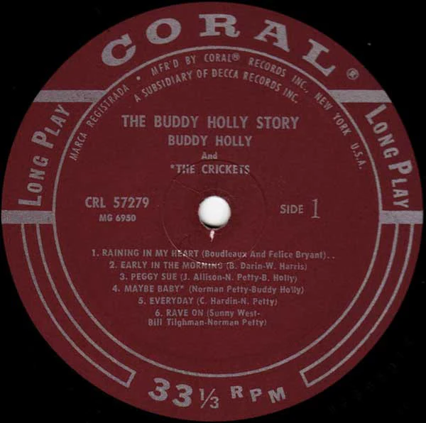 Buddy Holly - The Buddy Holly Story (LP, Comp, Mono) (Very Good Plus (VG+)) - Image 3