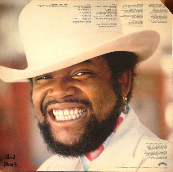 Buddy Miles - More Miles Per Gallon (LP, Album) (Near Mint (NM or M-)) - Image 2