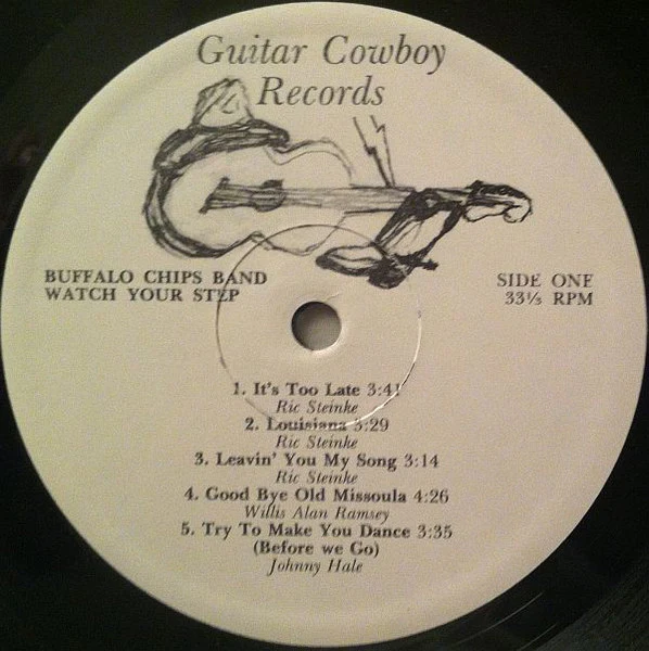 Buffalo Chips Band - Watch Your Step (LP, Album) (Very Good Plus (VG+)) - Image 4