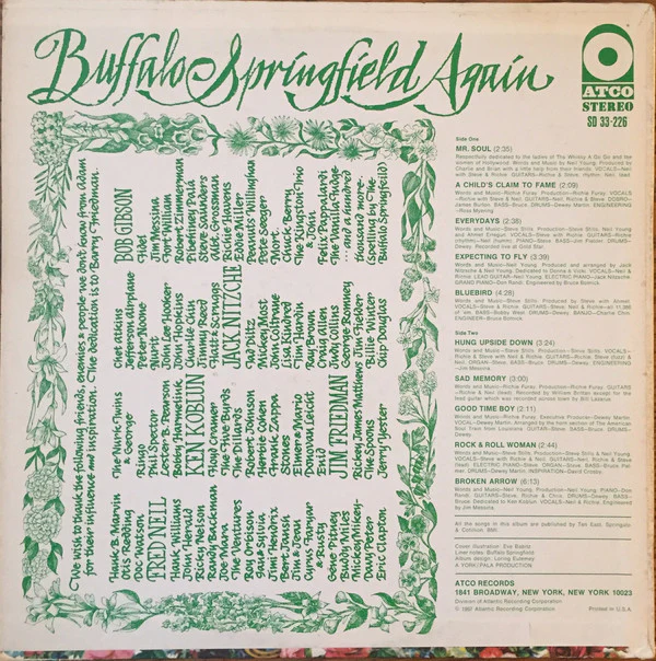 Buffalo Springfield - Buffalo Springfield Again (LP, Album) (Very Good Plus (VG+)) - Image 2