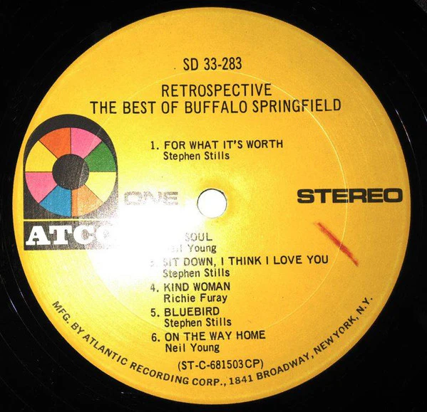 Buffalo Springfield - Retrospective - The Best Of Buffalo Springfield (LP, Comp, CP ) (Very Good Plus (VG+)) - Image 3