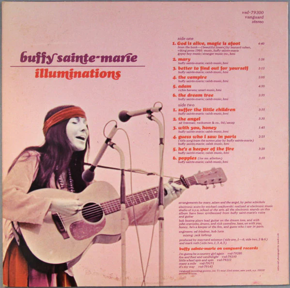 Buffy Sainte-Marie - Illuminations (LP, Album) (Very Good Plus (VG+)) - Image 2