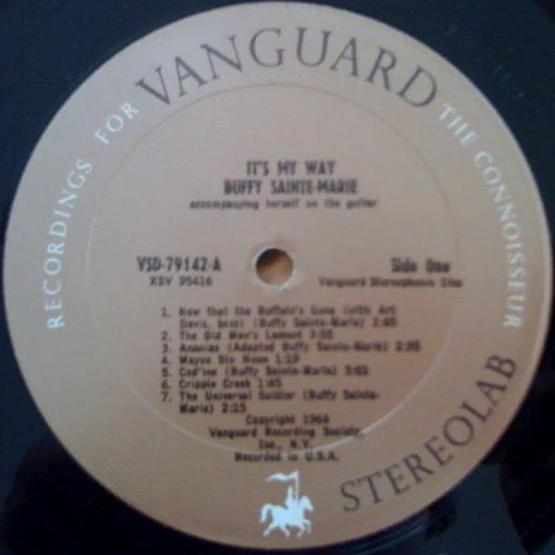 Buffy Sainte-Marie - It's My Way! (LP, Album) (Very Good Plus (VG+)) - Image 3
