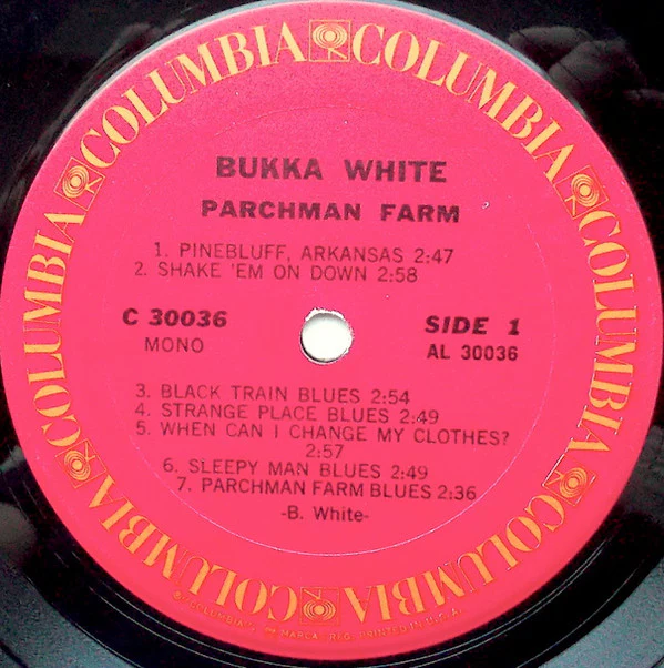 Bukka White - Parchman Farm (LP, Comp, Mono) (Very Good Plus (VG+)) - Image 4