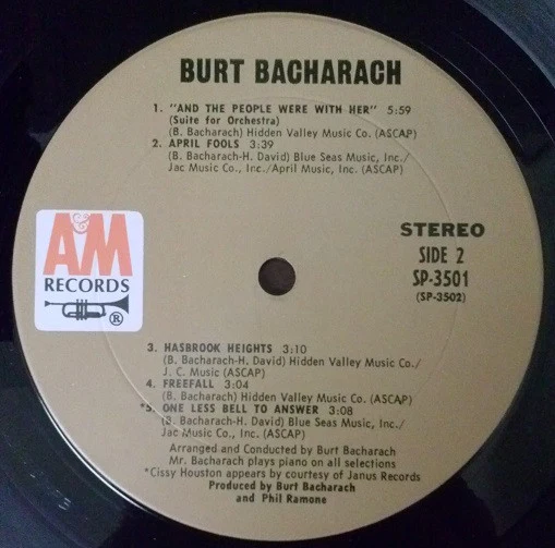 Burt Bacharach - Burt Bacharach (LP, Album, Gat) (Near Mint (NM or M-)) - Image 5