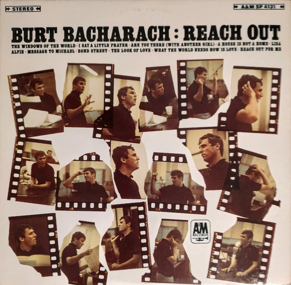 Burt Bacharach - Reach Out (LP, Album, Pit) (Near Mint (NM or M-))