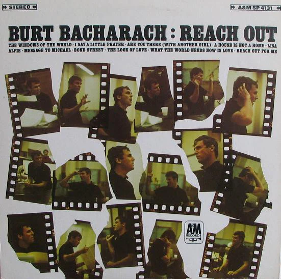 Burt Bacharach - Reach Out (LP, Album) (Very Good Plus (VG+))