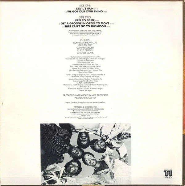 C.J. & Co - Devil's Gun (LP, Album, PR ) (Good Plus (G+)) - Image 2