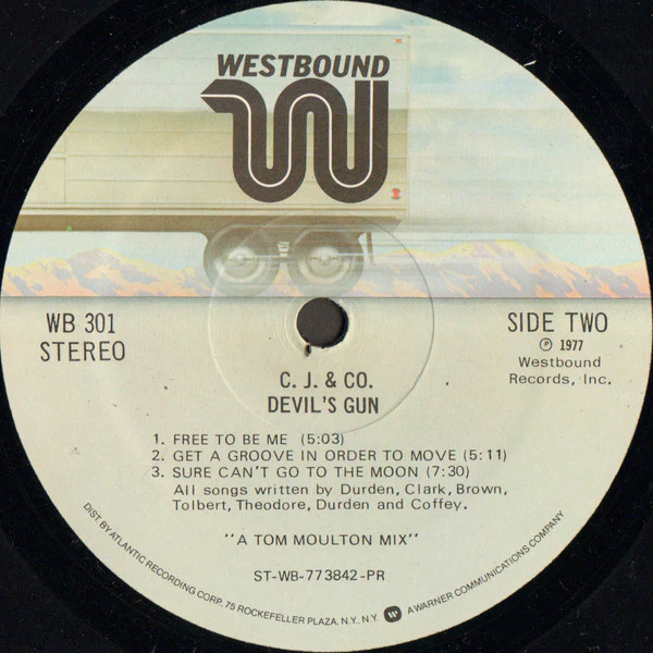 C.J. & Co - Devil's Gun (LP, Album, PR ) (Good Plus (G+)) - Image 4