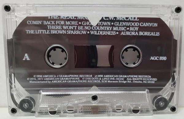 C.W. McCall - The Real McCall (An American Storyteller) (Cass) (Near Mint (NM or M-)) - Image 2