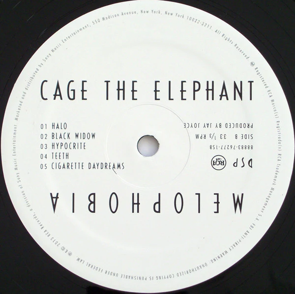 Cage The Elephant - Melophobia (LP, Album) (Near Mint (NM or M-)) - Image 4