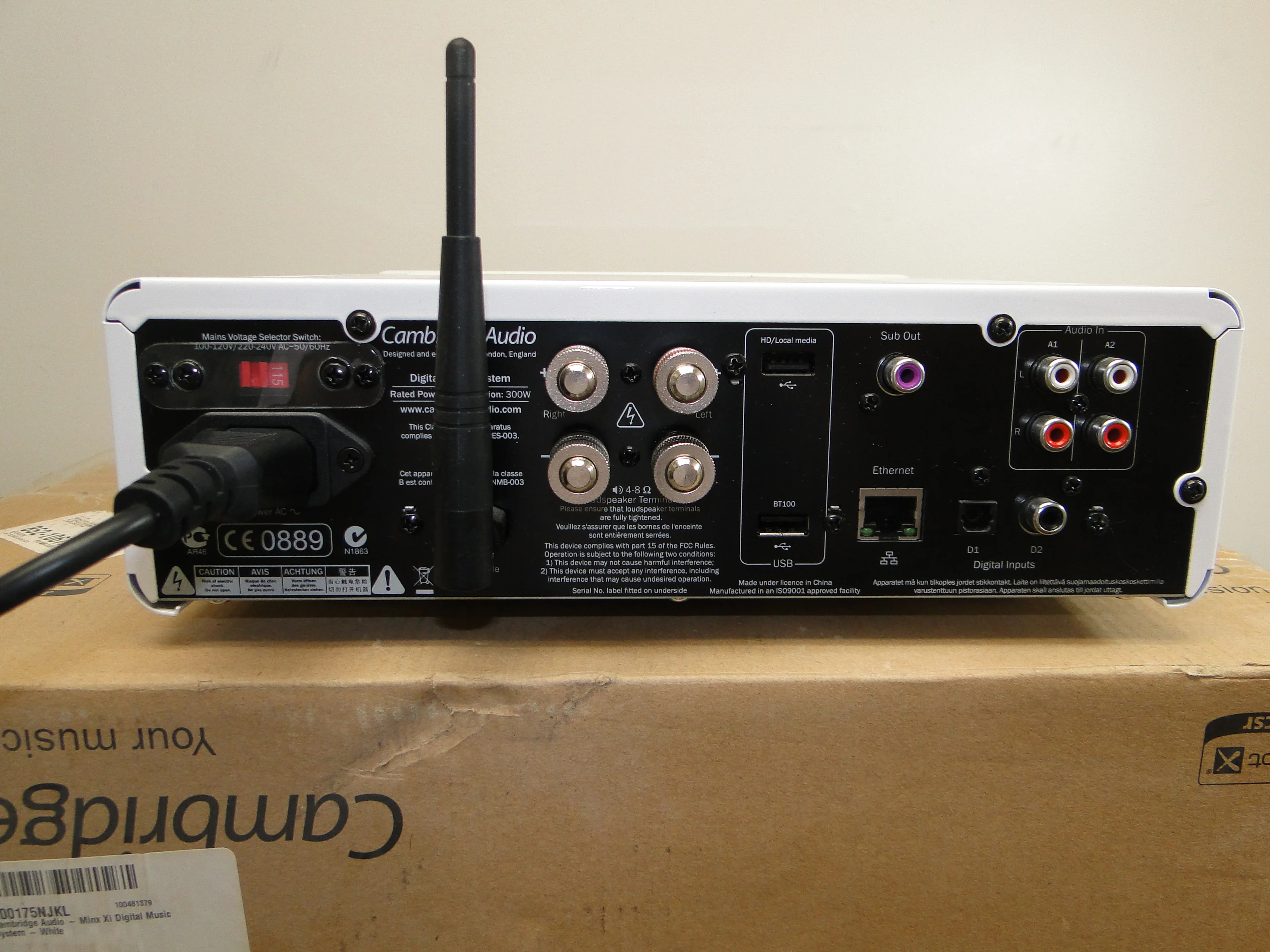 Cambridge Audio MINX xi Digital Music System * Box * Remote - Image 8
