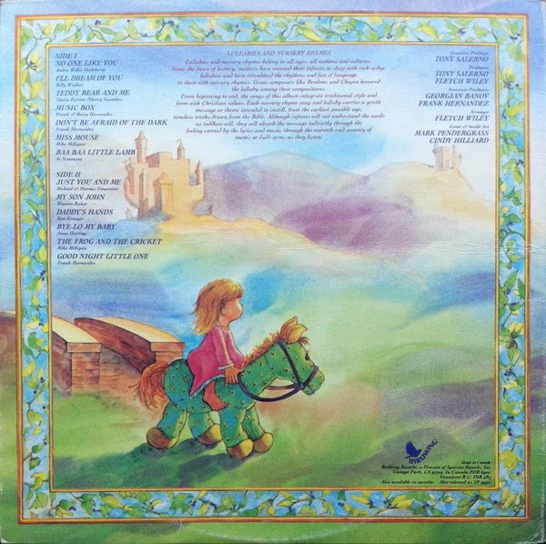 Candle - Lullabies & Nursery Rhymes Volume 1 (LP, Album, Gat) (Very Good Plus (VG+)) - Image 2
