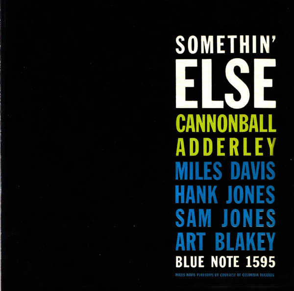 Cannonball Adderley - Somethin' Else (CD, Album, RE, RM, Son) (Near Mint (NM or M-))