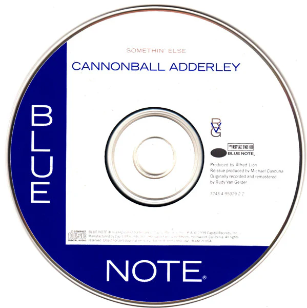 Cannonball Adderley - Somethin' Else (CD, Album, RE, RM, Son) (Near Mint (NM or M-)) - Image 4