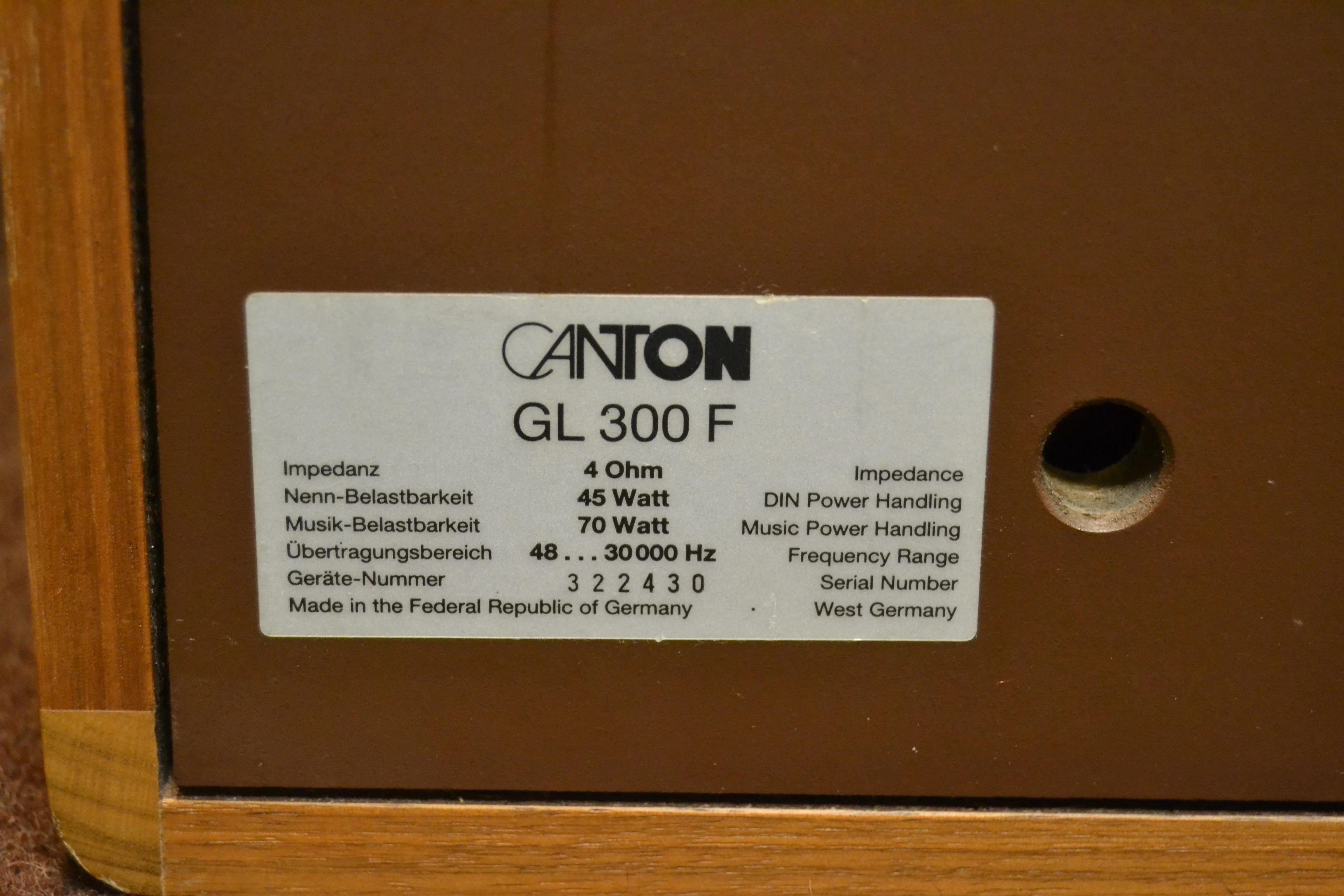 Canton GL300F Bookshelf Speakers - Image 6