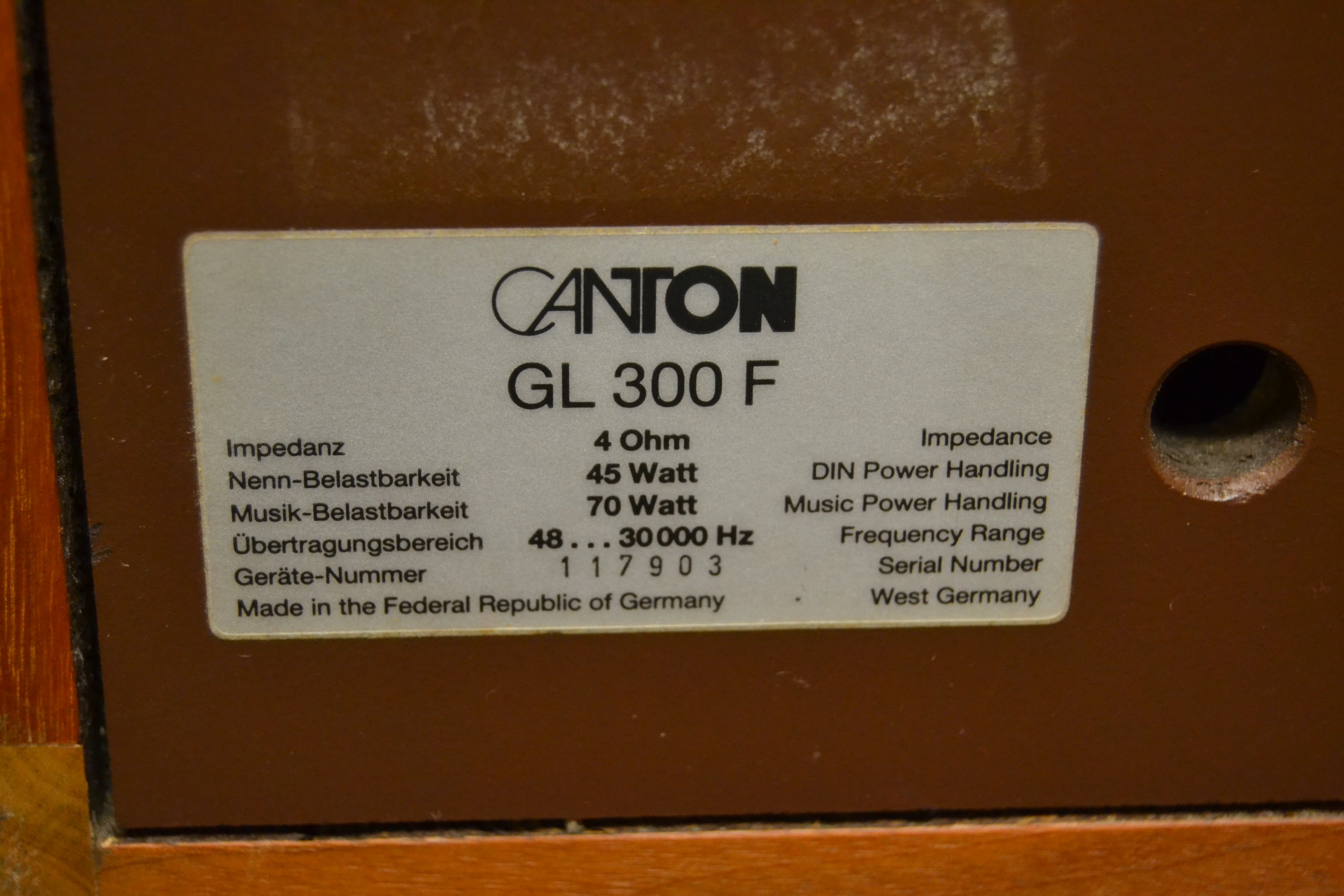Canton GL300F Bookshelf Speakers - Image 8