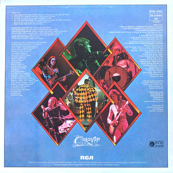 Caravan - Cunning Stunts (LP, Album) (Very Good Plus (VG+)) - Image 2