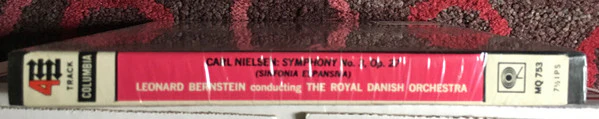 Carl Nielsen, Leonard Bernstein, The Royal Danish Orchestra*, Ruth Guldbaek*, Niels Moller* - Symphony No. 3 (Sinfonia Espansiva) (Reel, 4tr Stereo, 7" Reel, Album) (Very Good Plus (VG+)) - Image 4