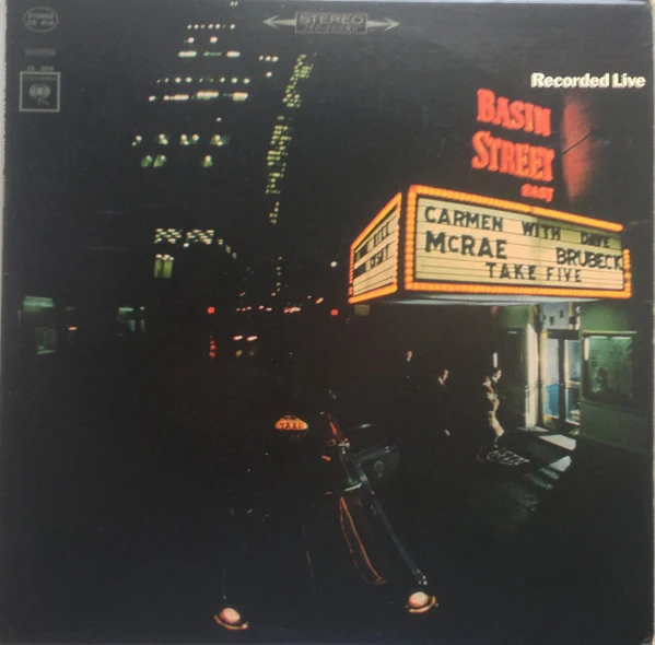 Carmen McRae - Dave Brubeck - Take Five (Recorded Live At Basin Street East) (LP, Album) (Very Good Plus (VG+))