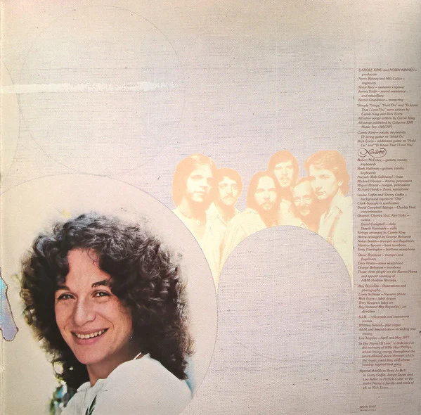 Carole King - Simple Things (LP, Album, Win) (Near Mint (NM or M-)) - Image 3