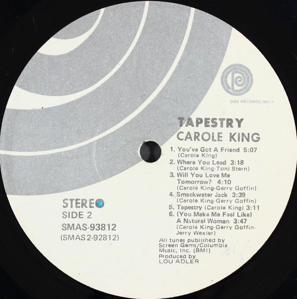 Carole King - Tapestry (LP, Album, Club, Jac) (Very Good Plus (VG+)) - Image 4