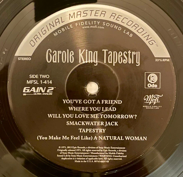 Carole King - Tapestry (LP, Album, Ltd, Num, RE, RM, RP, 180) (Mint (M)) - Image 4