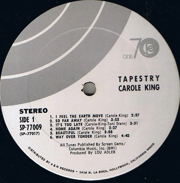 Carole King - Tapestry (LP, Album, Pit) (Very Good Plus (VG+)) - Image 5